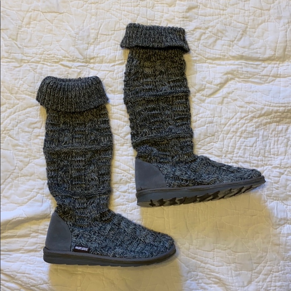 Mukluks sweater boots